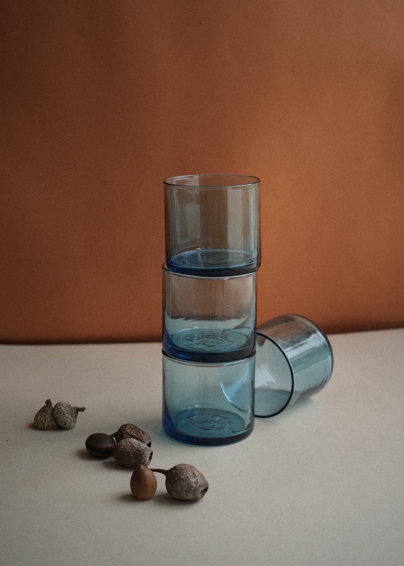 Vaso #8 Azul x 6 - Pistilo & Gracia