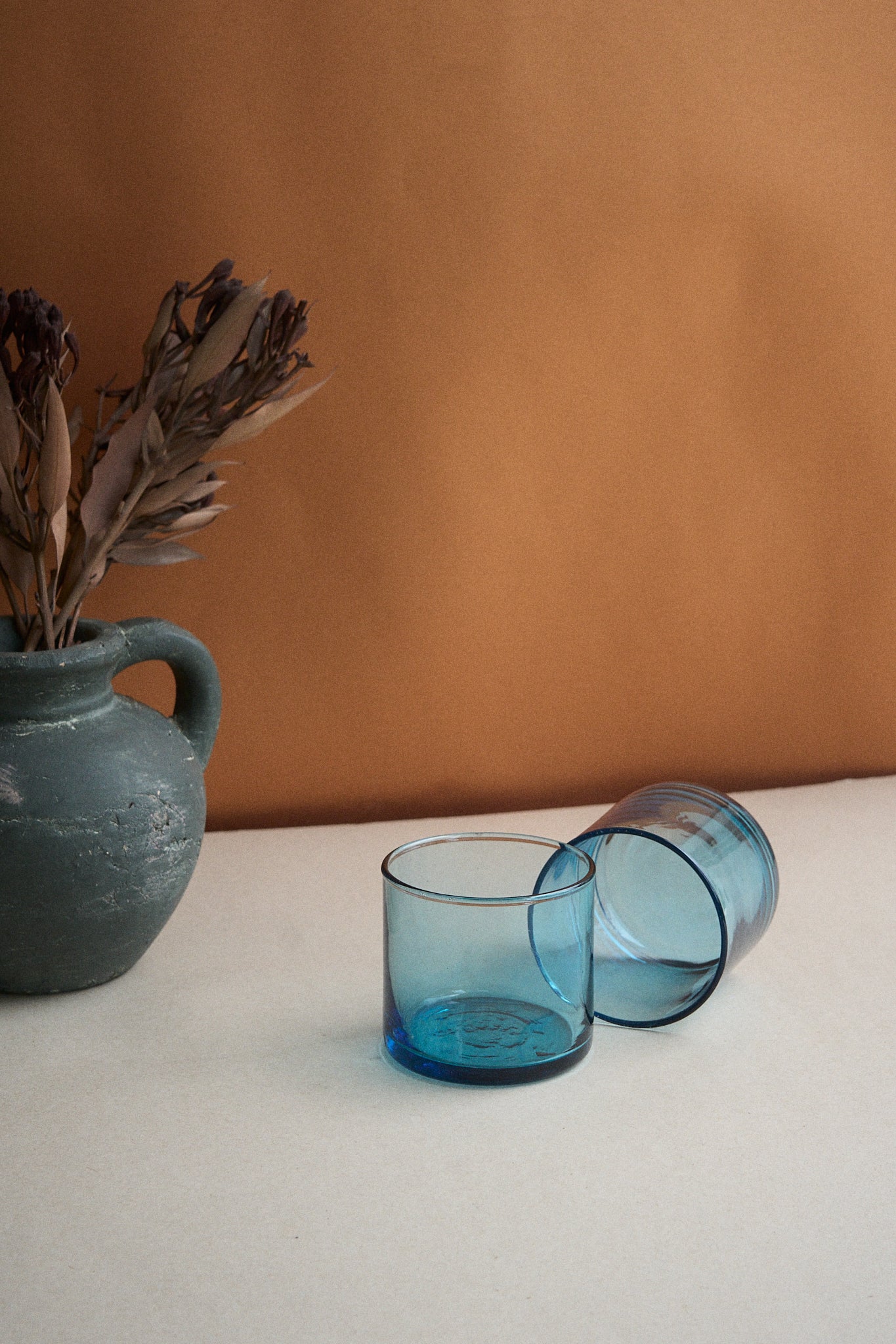Vaso #8 Azul x 6 - Pistilo & Gracia