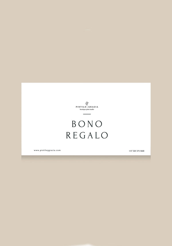 Bono Regalo - Pistilo & Gracia