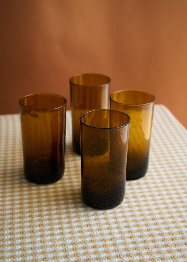 Vaso Alto Ambar x 6