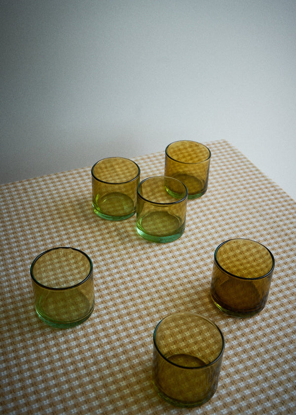 Vaso #8 Bicolor x 6