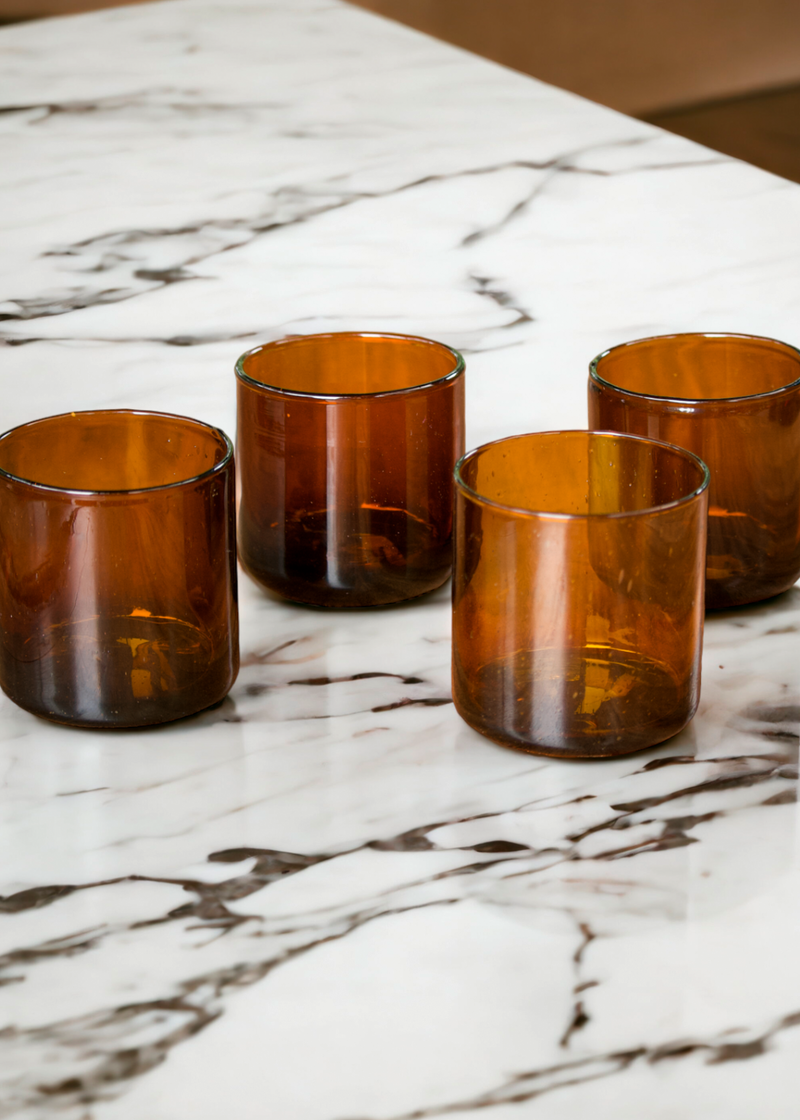 Short Ambar Glass x 6 - Pistilo & Gracia